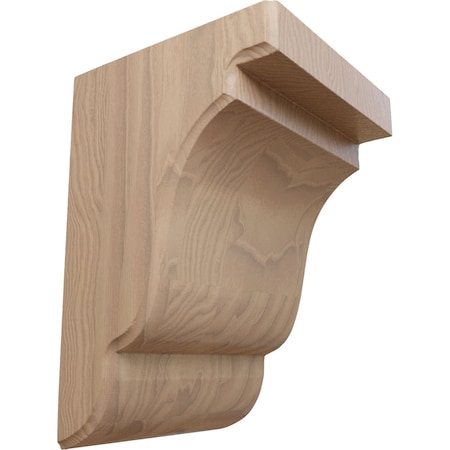 Ekena Millwork 5 1/4"W x 5"D x 7 1/2"H Bedford Bracket, Mahogany BKTW05X05X08BEGM